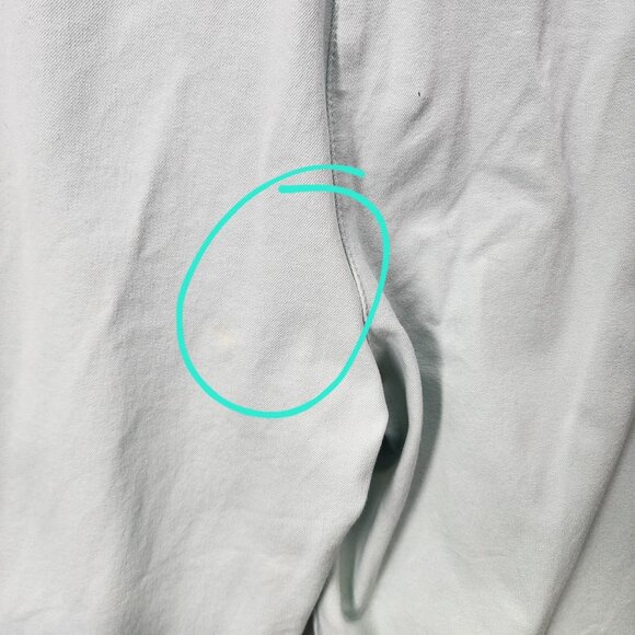 St. John Sport Womens Light‎ Green Denim Jean Trousers Size 12 - Picture 3 of 13